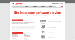 Desktop Screenshot of lifeware.ch